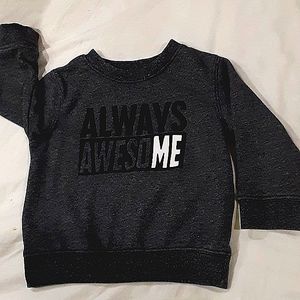 The Childrens Place, Cute Smokey Grey snug Sweater, 2T , smoke grey .